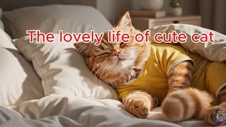 The Lovely Life Of Cute Cat