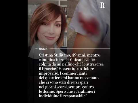 Video Spari vicino al Vaticano, la donna colpita: Ho denunciato perché non accada più