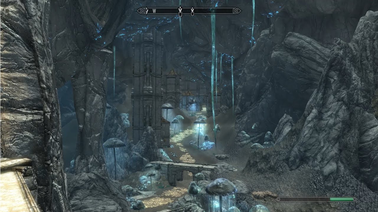 Finally some light in the Blackreach | Skyrim AE