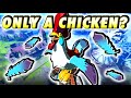 Zelda tears of the kingdom  but you only have a chicken