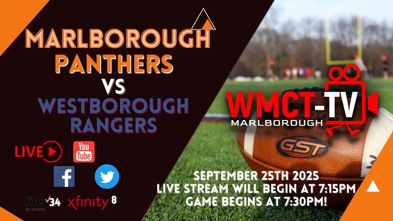 LIVE - Marlborough High Football vs Westborough