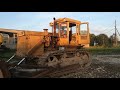 Starting russian buldozer T-130