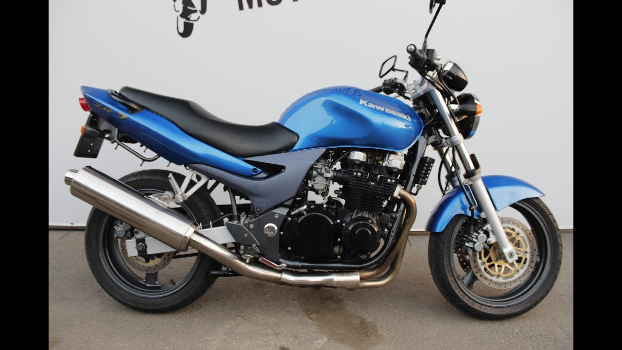 バイク МОТОБАЗА. Kawasaki ZR-7 2000 год .WWW.MOTOBAZA.BIZ - YouTube