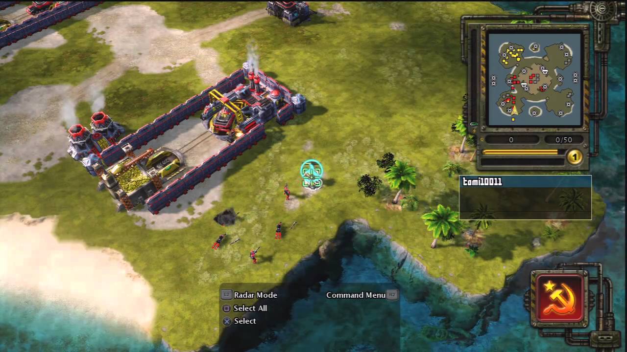 RA3Tutorials Tournament - Semi Finals - Agent-Abu23 vs tomi10011 (part 1/2)