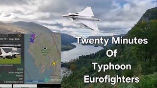 Typhoon Eurofighter Compilation, 20 minutes of action!! 🇬🇧 