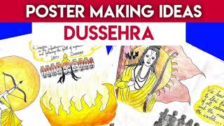 Poster Making Ideas for Dussehra