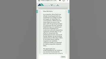 Novatechfx ONLY Withdraw Monday