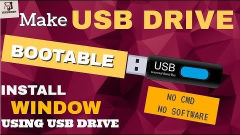 How to make Bootable USB Pendrive for Windows 7/8/8.1/10 in Hindi/Urdu || Without cmd or Software