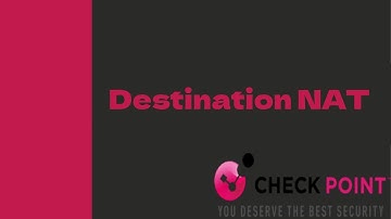 Destination NAT Checkpoint 1530