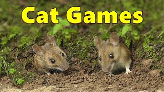 Cat Games Mouse - Mice in The Garden Hole