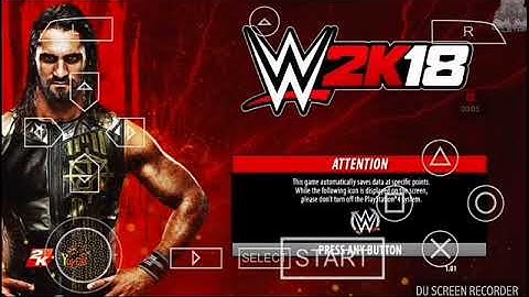 WWE 2k18 PSP with link by beast modder