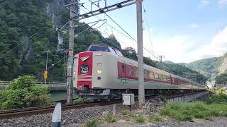 【JR西日本】381系 特急やくも20号 井倉～広石信号場通過