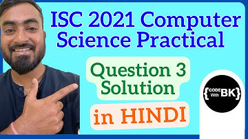 ISC Class 12  Computer Science Practical 2021 Question 3 - Java - Matrix processing