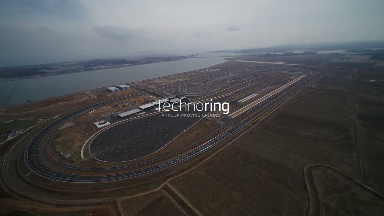 [한국타이어] 주행시험장 'Technoring' 첫 공개 - YouTube