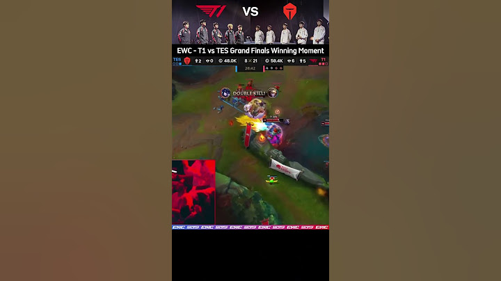 T1 vs TES Winning Moment at Esports World Cup (EWC) #leagueoflegends #ewc2024 #t1
