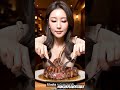 토마호크 스테이크  TOMAHAWK SLICE REVEAL 🥩 #asmr #mukbang #koreanfood