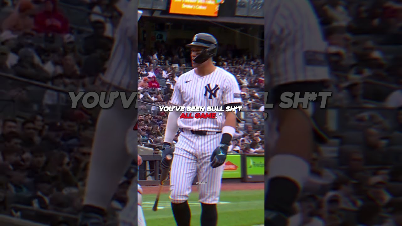 Aaron Judge Earns His First Career Ejection Shorts