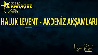 Haluk Levent - Akdeniz Akşamları / Karaoke / Md Altyapı / Cover / Lyrics / HQ