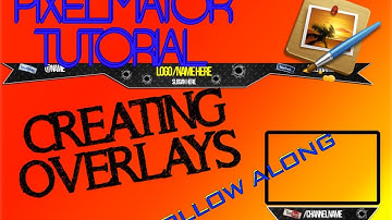 Pixelmator Screen overlay for YOUTUBE or TWITCH