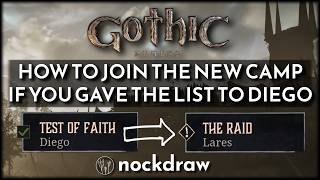 How to join the New Camp if you gave the list directly to Diego and you are blocked! #gothic1remake