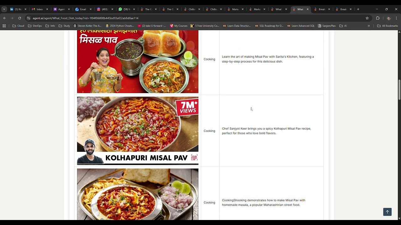 agent.ai - What Food Dish today