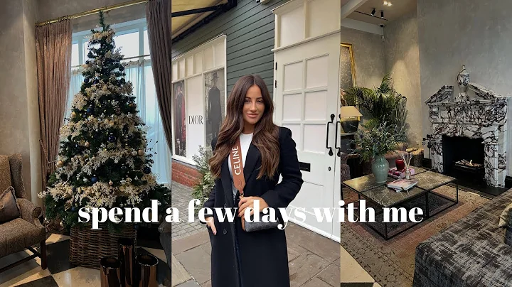 come shopping with me & putting up our christmas d...