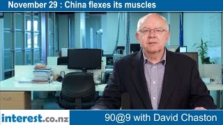 90 seconds @ 9am : China flexes its muscles