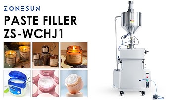 How To Use ZONESUN ZS-WCHJ1 Semi-automatic Wax Paste Heating Mixing Filling Machine