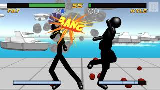 STICKMAN FIGHTING 3D (flash game) screenshot 1