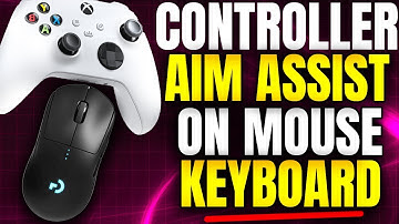 NEW Warzone METHOD to get AIM ASSIST ON KEYBOARD & MOUSE!