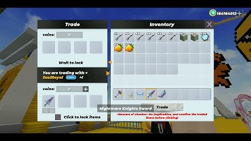 29 TRADE NO SCAN IN SKY BLOCK BLOCKMAN GO VERY BIG W