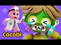 Everyone Runs Away from the Zombie’s Bad Breath😂 Cocobi Dentist for Kids
