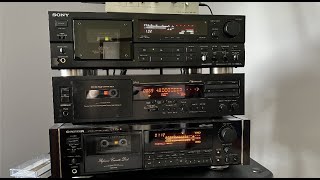 Sunday Battle: Sony TC-K222ESL vs Nakamichi DR-2 vs Pioneer CT-91a - The Cassette Deck Showdown