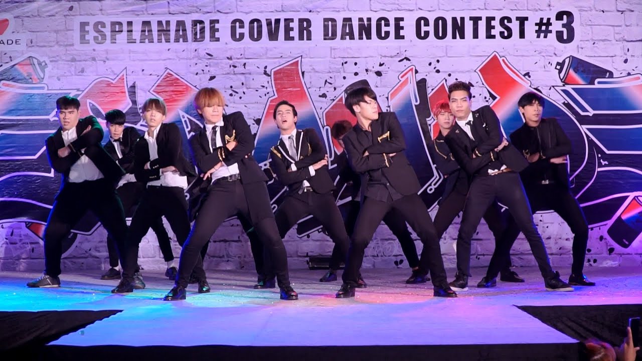 160910 Agents of CIAO cover Super Junior - It's You+Sorry Sorry+Wonder Boy @ Esplanade#3(Semi-Final)