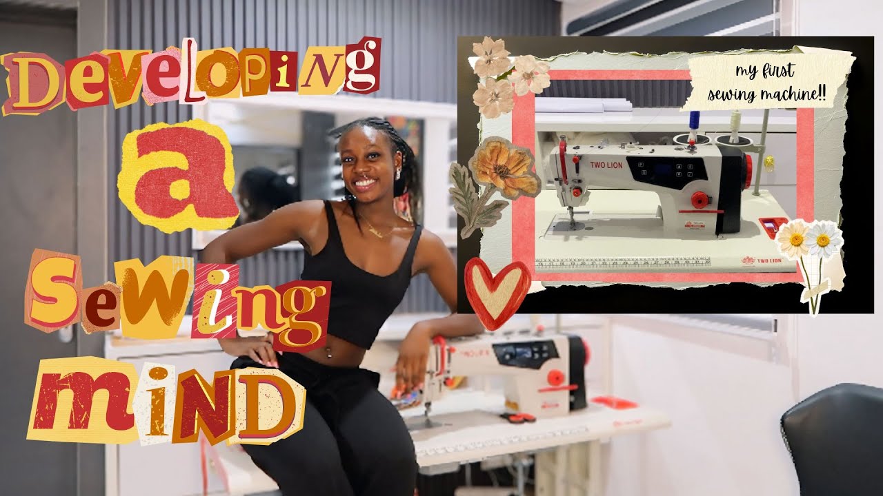 Распаковка моей промышленной швейной машины | Развитие навыков шитья. Эпизод 2.