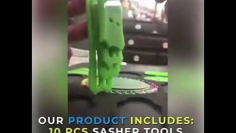 Jelly Roll Bias Tape Maker Tool Set