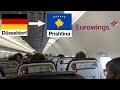 Eurowings  dsseldorf   prishtina  full flight