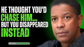 Hij dacht dat je hem zou achtervolgen... maar je verdween in plaats daarvan | Denzel Washington M...