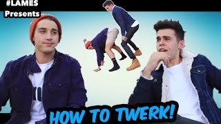 How To Twerk (the real way) @Janoskians