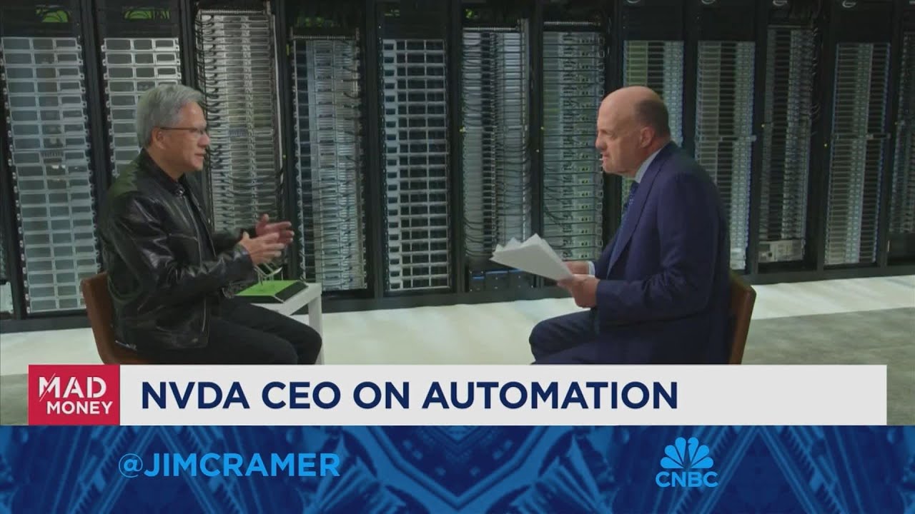 Nvidia CEO Huang: We're making computers smarter so people don't have ...