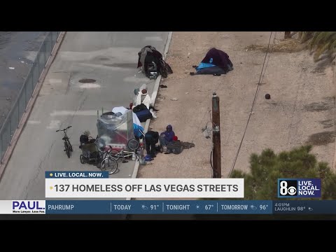 Las Vegas helps 137 homeless off streets in past 6 months