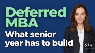 Your senior year now decides your deferred MBA admission.