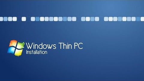 (Novus Tech) Installing Windows Thin PC and exploring it (kinda)