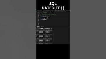 DATEDIFF Function in SQL Server | SQL Date Functions #short #sqlbasics #ai #ml #datascience