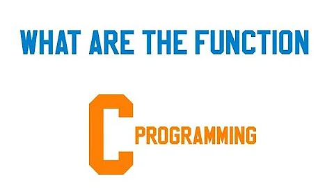 (شرح الدوال)function tutorial part 1 in c language