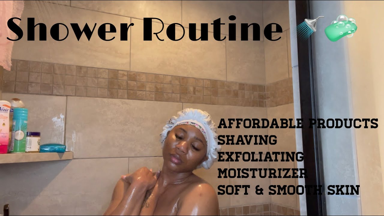 Inexpensive but Effective Shower Routine 🚿🧼 YouTube