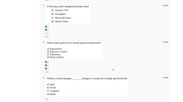 CLOUD COMPUTING WEEK  2 NPTEL ASSIGNEMNT ANSWERS