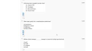 CLOUD COMPUTING WEEK  2 NPTEL ASSIGNEMNT ANSWERS