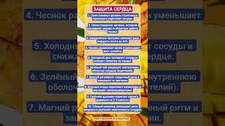 ЗАЩИТА СЕРДЦА!!! #здоровье #зож #витамины #сердце #еда #рецепты #пп #факты #шортс