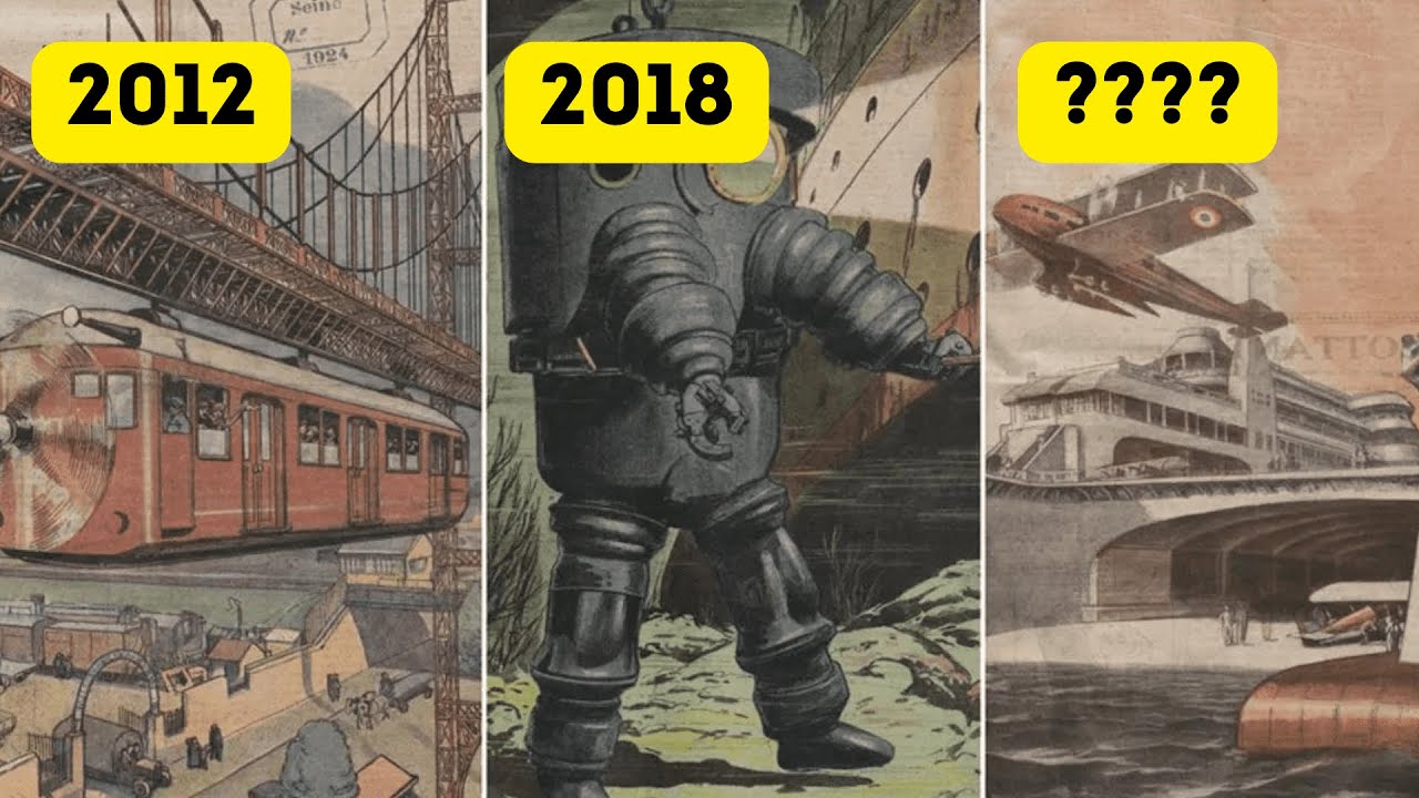 КАК ПРЕДСТАВЛЯЛИ СЕБЕ БУДУЩЕЕ ЛЮДИ ИЗ ПРОШЛОГО - YouTube